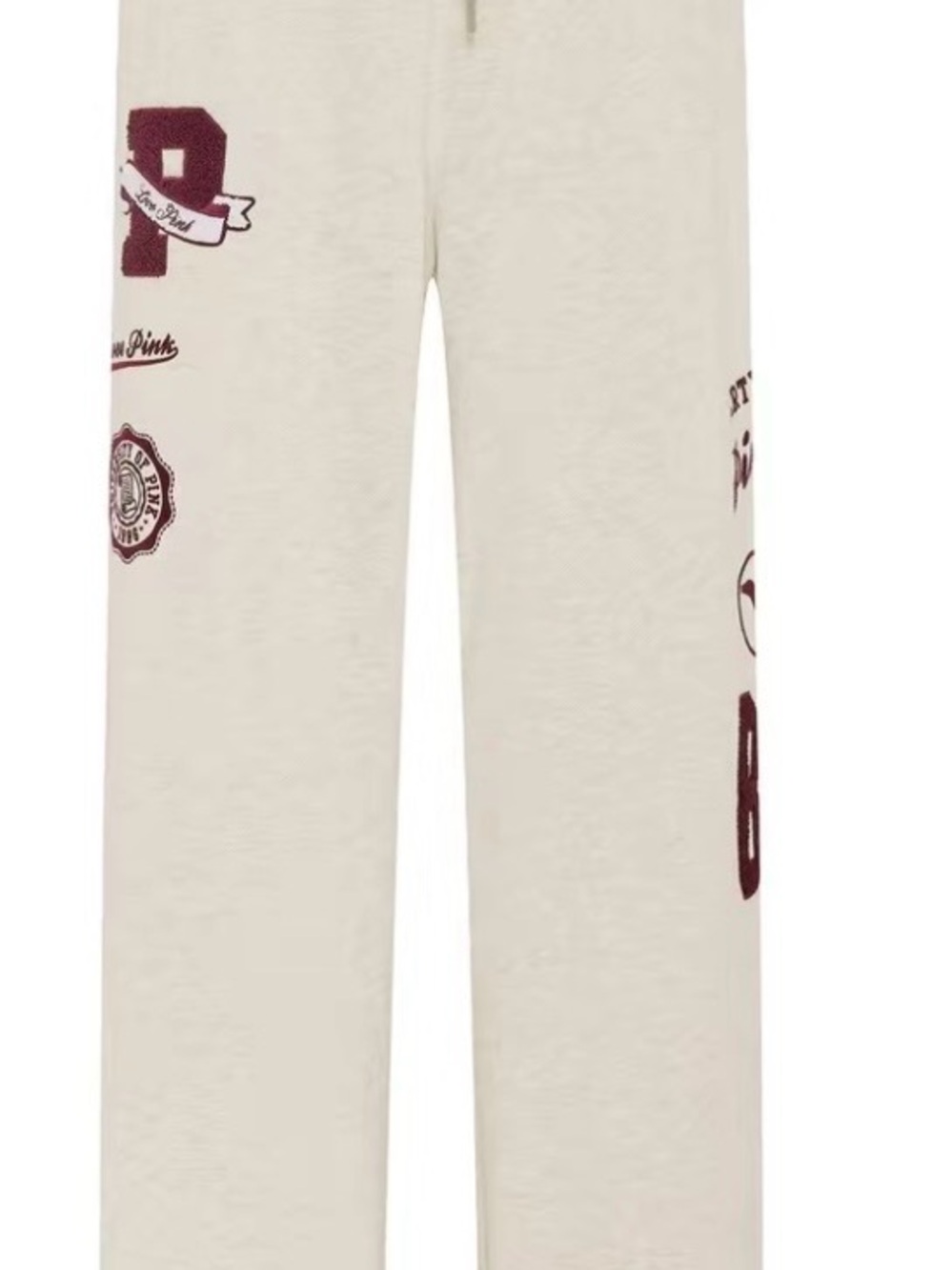 PINK Victoria's Secret Sweatpants with Pink Graphic Limited Edition Rare